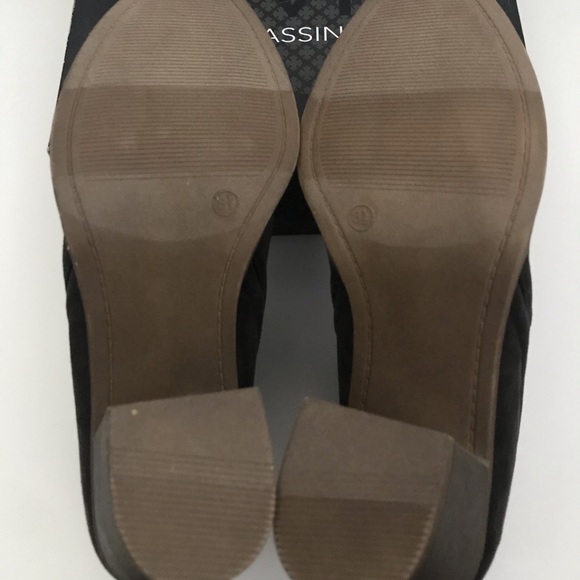 NIB Massini “Genesis” Grey Ankle Boots Size 8.5 - Picture 5 of 8